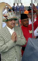King Gyanendra sworn in